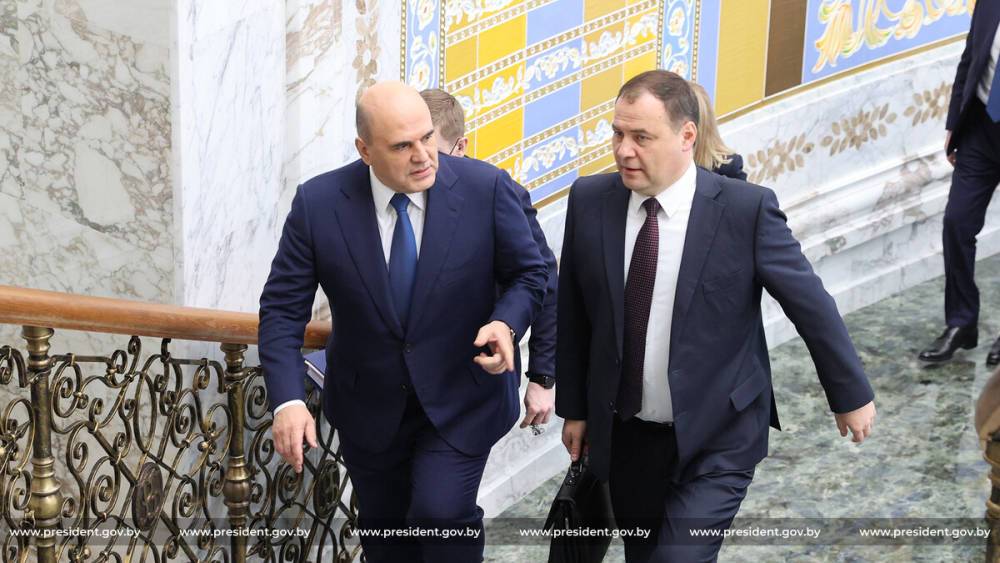 После введения секторальных санкций ЕС премьеры Головченко и Мишустин обсудили вопросы интеграции