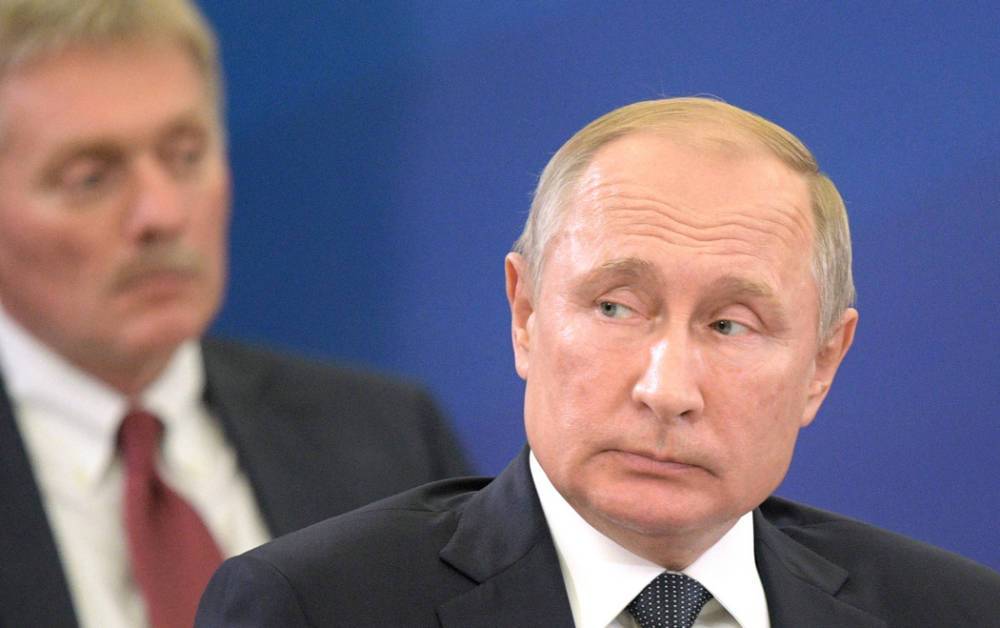 Кремль о санкциях от Украины: Мешают проведению встречи Путина и Зеленского