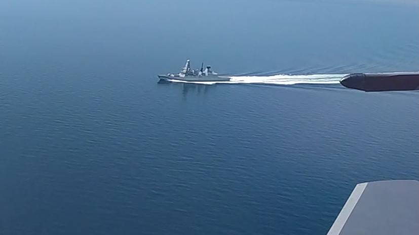 В МО назвали действия эсминца Британии в Чёрном море эпическим фиаско