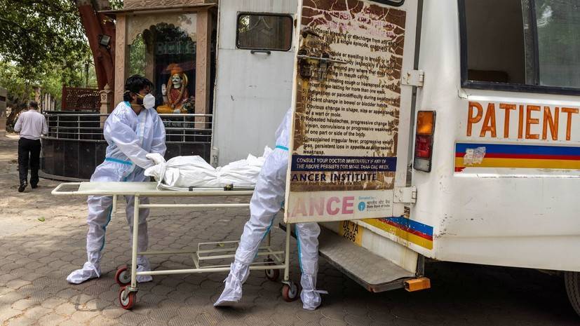 В Индии за сутки выявили более 48 тысяч случаев коронавируса