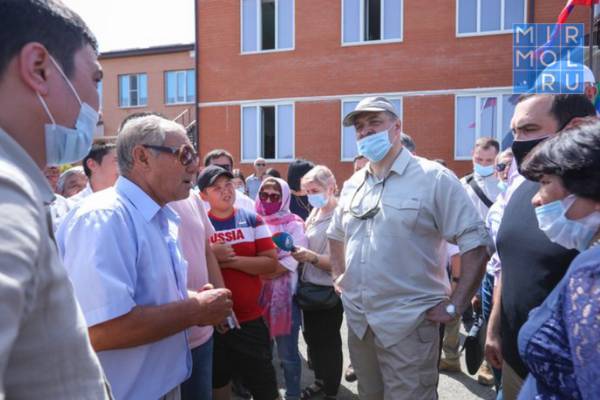 Врио Главы Дагестана посетил Ногайский район
