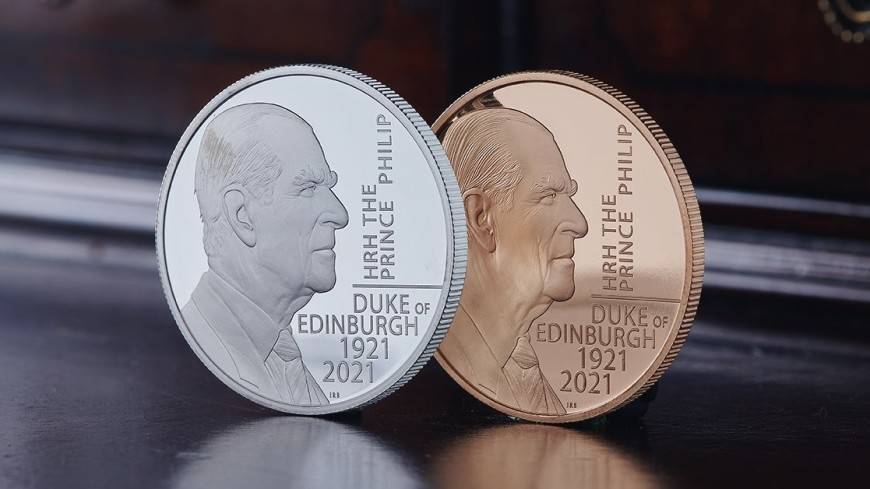 Памятную монету с принцем Филиппом выпустили в Великобритании