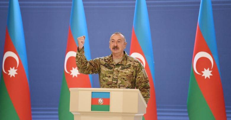 Алиев заявил об увеличении численности армии Азербайджана