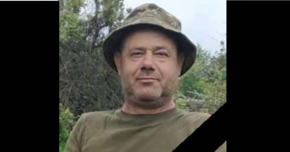 49-летний украинский воин погиб в результате обстрела на Донбассе