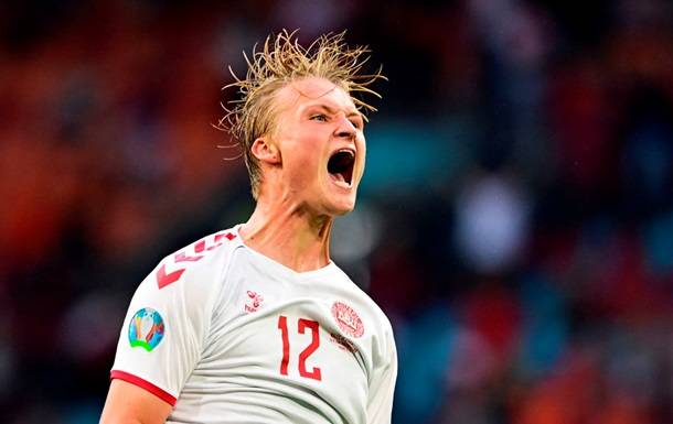 Дания уничтожила Уэльс и вышла в четвертьфинал Евро-2020