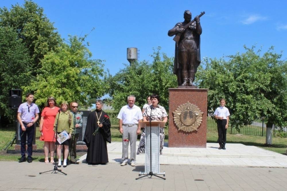 В Белгородской области отреставрировали памятник погибшим в Великой Отечественной войне