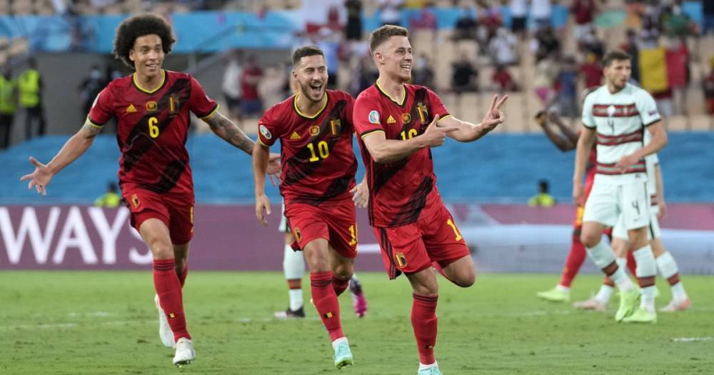Чемпион пал: шикарный гол Торгана Азара принес Бельгии победу над Португалией на Евро-2020 (видео)