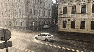 Сильные ливни прогнозируют в Москве