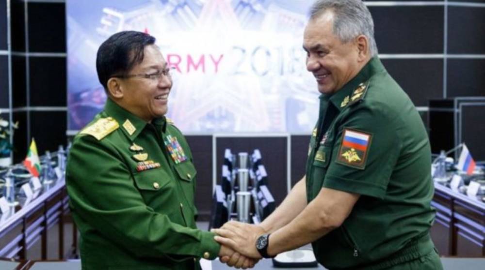 Режим Мьянмы заявил о тесном военном сотрудничестве с Россией