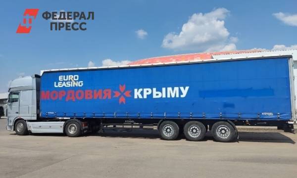 Мордовия направила в Крым 20 тысяч литров воды