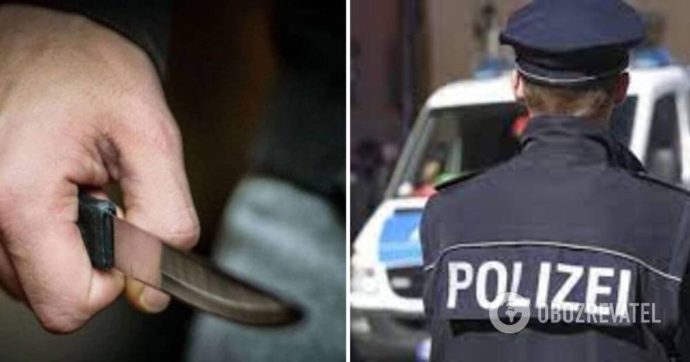 В Германии неизвестный напал с ножом на двух человек: оба в тяжелом состоянии