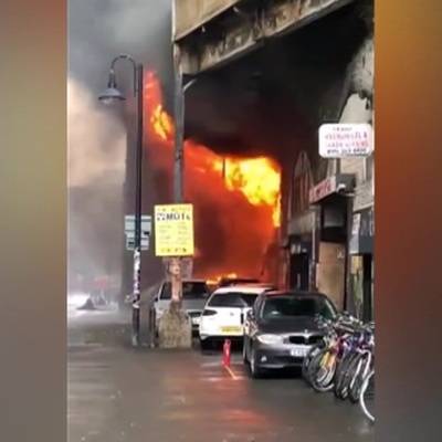 Пожар в Лондоне у станции метро локализован