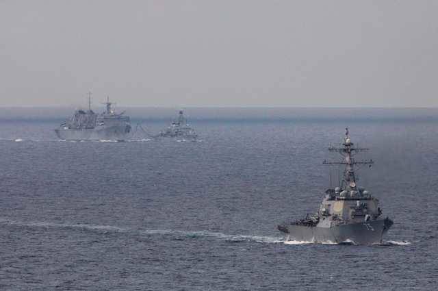 Россия заявила, что ее военные "отслеживают" действия кораблей-участников Sea Breeze