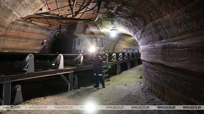 ФОТОФАКТ: На Петриковском рудоуправлении "Беларуськалия" добыли первый миллион тонн руды