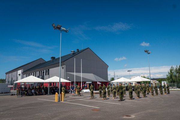 В Риге за € 12 млн построили штаб-квартиру военного контингента Канады в Латвии