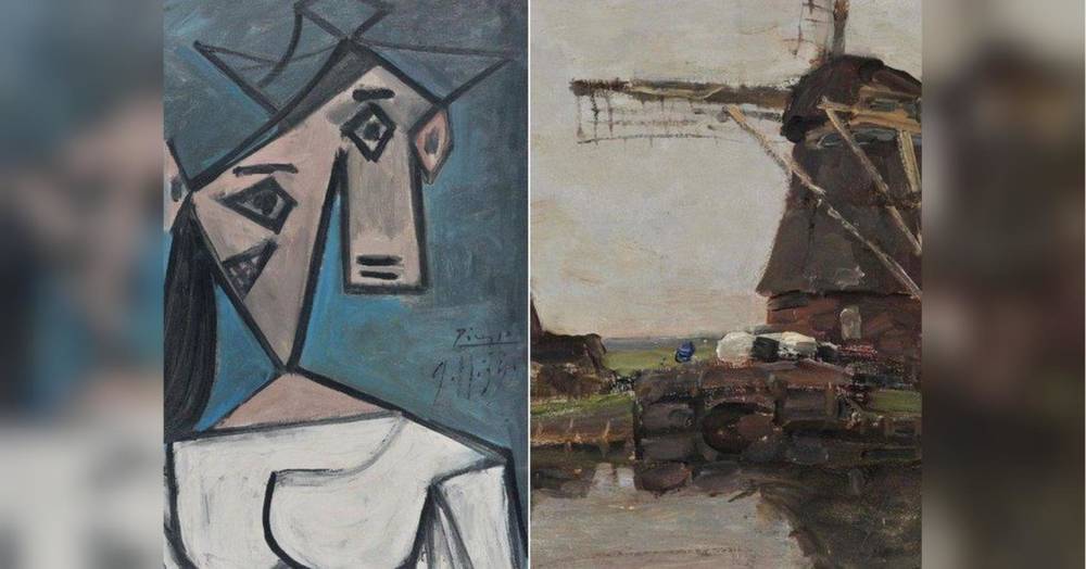 Знайшли викрадені у Греції картини Пікассо та Мондріана