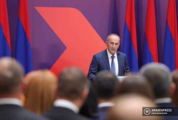 Роберт Кочарян проведëт съезд «Армении»: поствыборная работа над ошибками