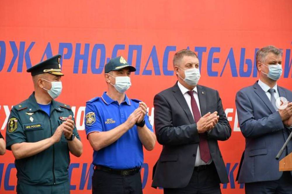 В Брянской области проходят соревнования по пожарно-прикладному спорту