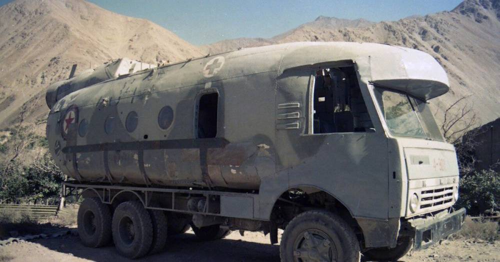 Грузовик-вертолет. На чем ездили моджахеды во время войны в Афганистане (фото)
