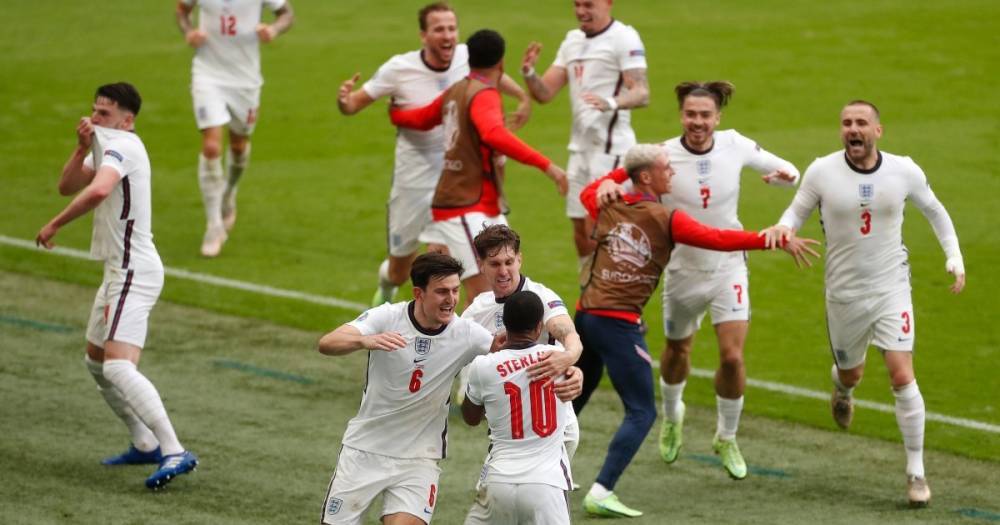 Рахим Стерлинг и Гарри Кейн забили решающие голы в матче Англия - Германия на Евро-2020