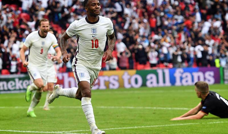Cборная Англии обыграла на Евро-2020 команду Германии со счетом 2:0