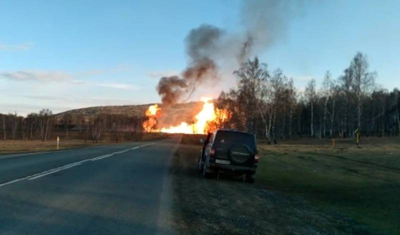 Ростехнадзор установил причины пожара на газопроводе в Белорецком районе Башкирии