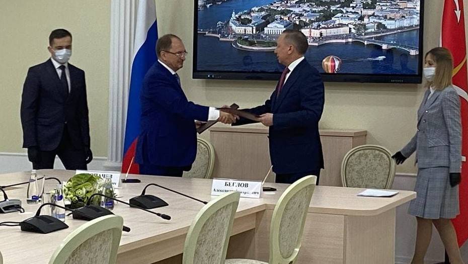 Беглов и ректор СПбГУ договорились о создании центра "Невская дельта" в Пушкине