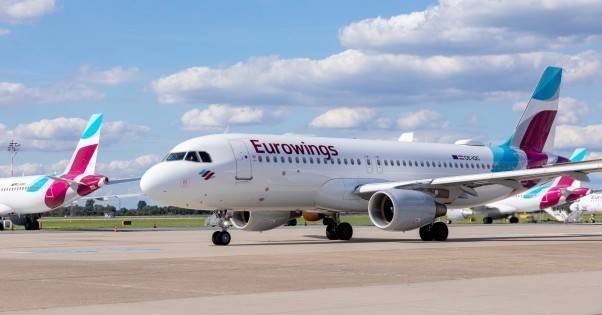 Лоукостер Eurowings начал продажу билетов на первый рейс в Украину
