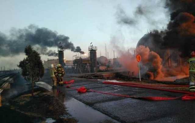 В Ірані сталася пожежа на НПЗ: загорівся резервуар з понад 30 тисячами літрів бензину