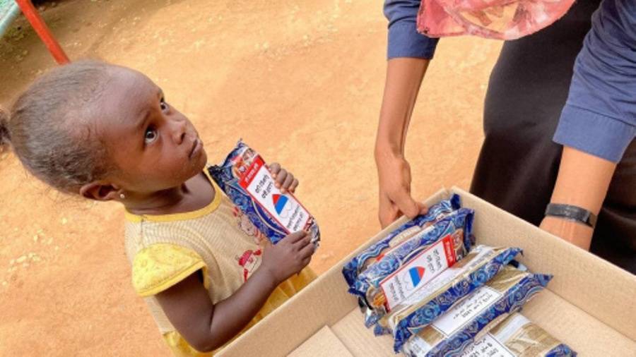 Дети Судана получили тульские пряники от Пригожина
