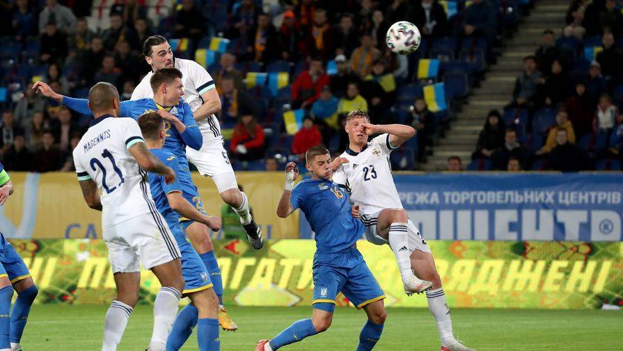Сборная Украины обыграла Северную Ирландию в товарищеском матче