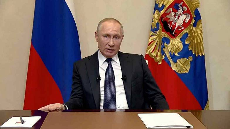 Прямая линия с президентом России Владимиром Путиным начнется ровно в полдень