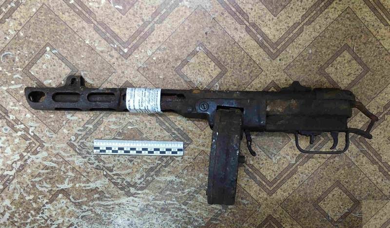 Житель Зауралья нашел недалеко от своей деревни раритетный пистолет-пулемет Шпагина