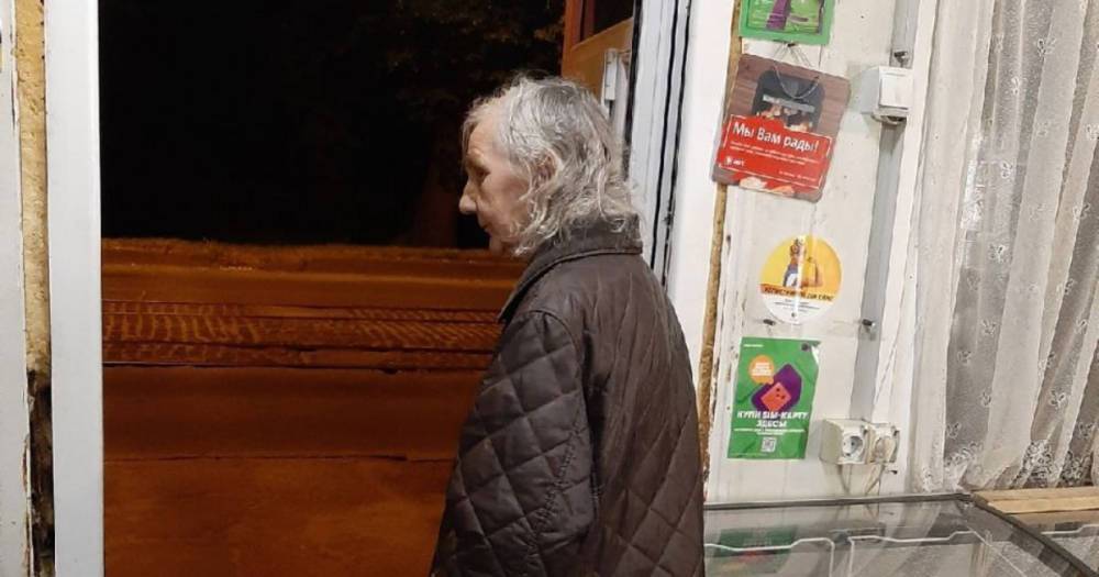 В Калининграде ищут пенсионерку, которую ночью приютили в магазине на Киевской