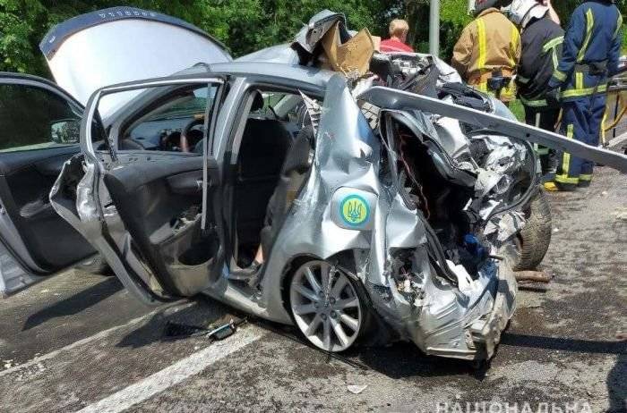 В ДТП на трассе Киев — Чоп погибли два человека