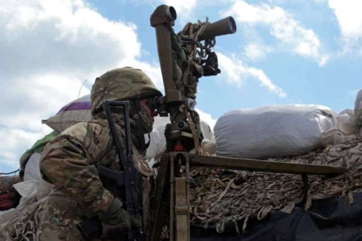 Оккупанты на Донбассе утром из минометов обстреляли украинские позиции возле Песков