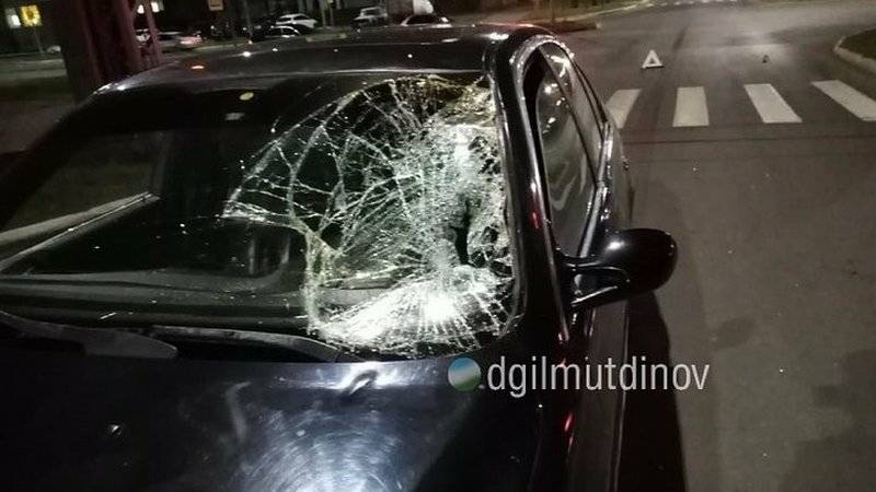 В Башкирии молодой парень на BMW сбил пешехода