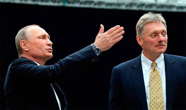 Песков: Россия пока не получала от Киева конкретных деловых предложений по повестке возможной встречи Путина с Зеленским