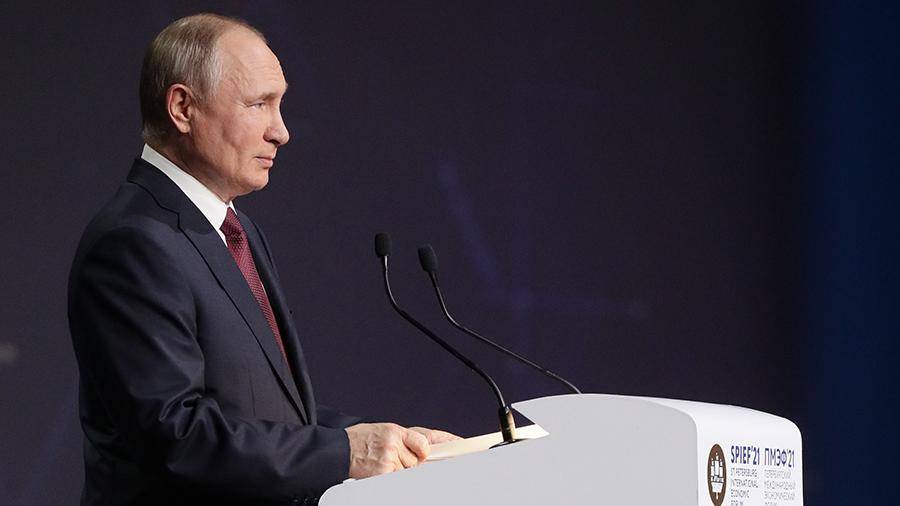 Путин назвал темы предстоящих переговоров с Байденом