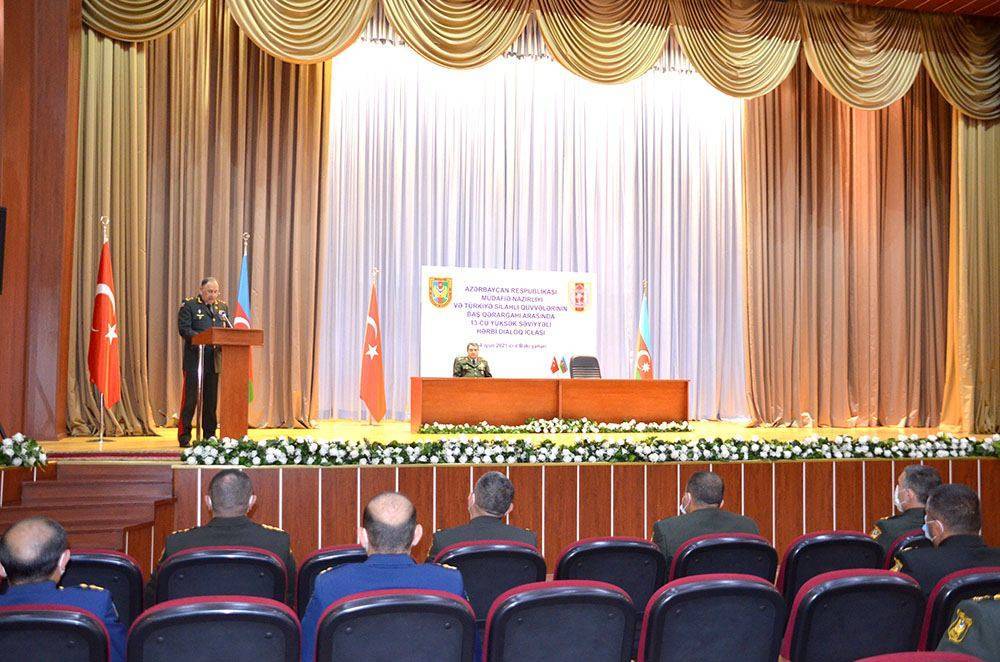 В Баку завершилось заседание Азербайджано-турецкого военного диалога высокого уровня (ФОТО)