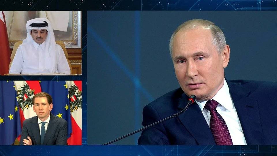 Президент России и политики из-за рубежа ответили на вопросы по одной из традиций Петербургского форума