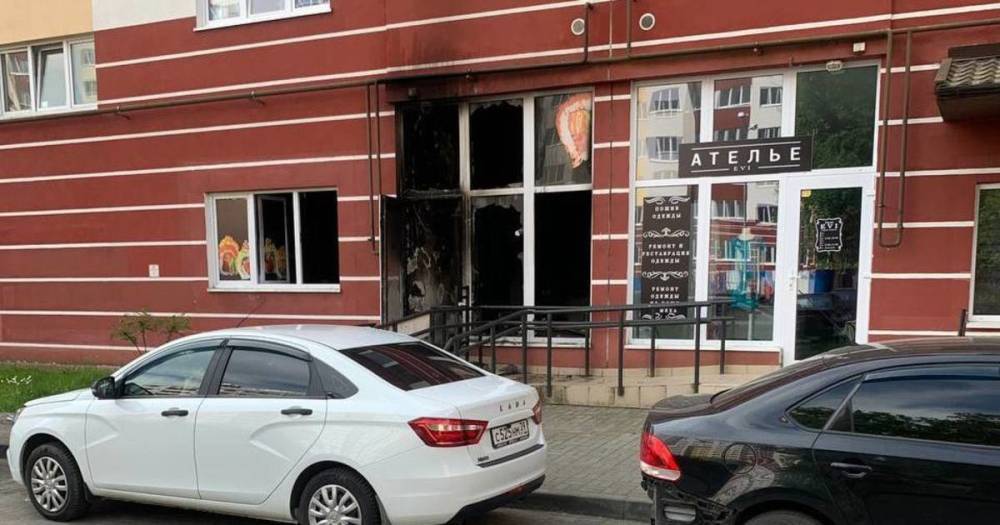 В Калининграде ночью сгорел суши-бар