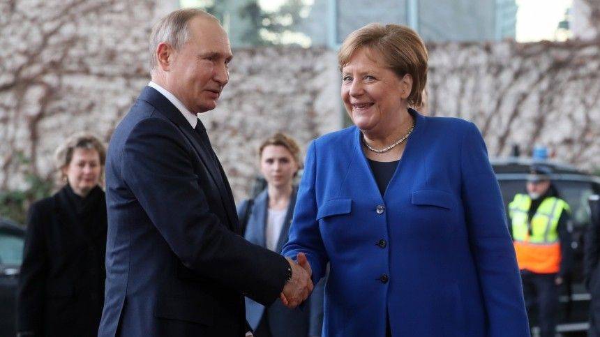 «Высоко ее ценю»: Путин пообещал скучать по Меркель