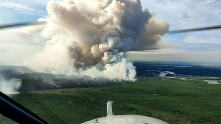 Площадь лесных пожаров в Иркутской области за сутки выросла в семь раз