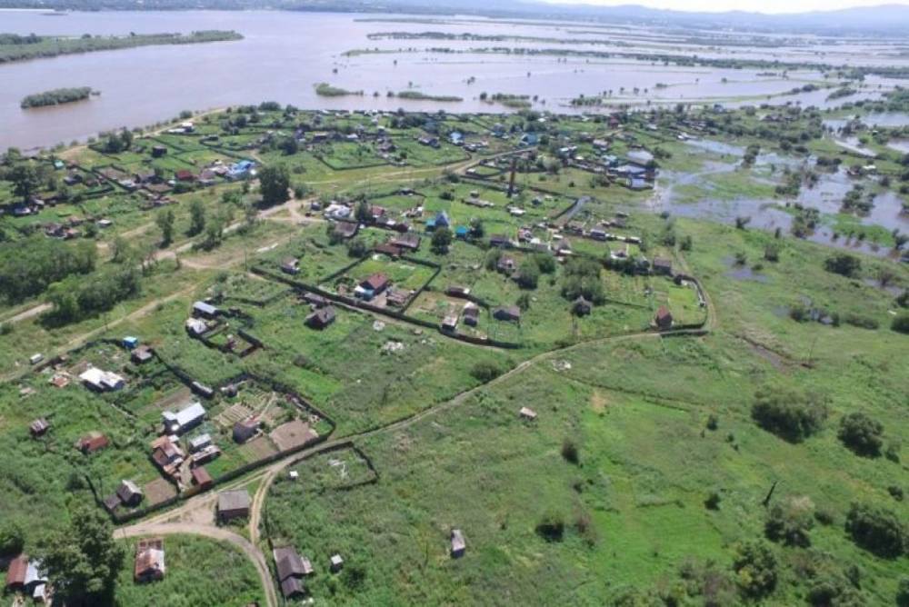 Три населённых пункта Хабаровского края оказались в зоне паводка