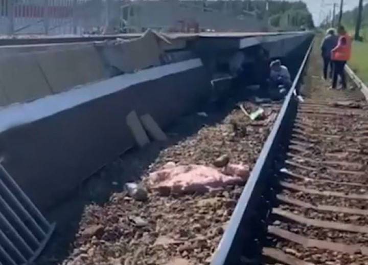 Три человека погибли при столкновении «жигулей» с поездом на переезде в Подмосковье