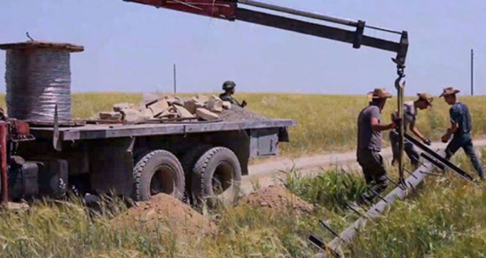 При содействии российских миротворцев в Карабахе восстановлено более 100 км ЛЭП