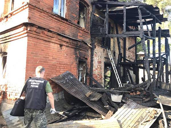 В Пермском крае в результате пожара погибли трое детей и один взрослый