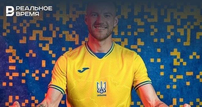 УЕФА утвердил форму сборной Украины с контурами границ страны и Крыма