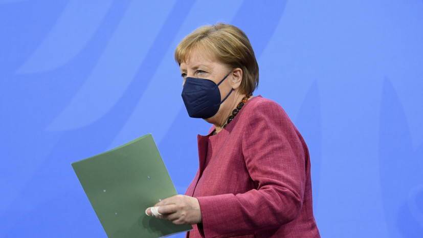 Партия Меркель одержала победу на выборах в Саксонии-Анхальт